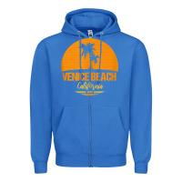 True Royal california venice beach tank top Zipper Hoodie - linhVisuals