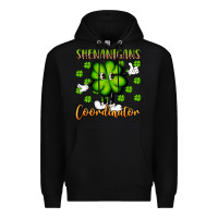 Black shenanigans coordinator st patrick s day artiststas Premium Hoodie - Artiststas