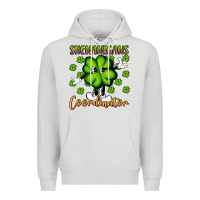 Dove Grey shenanigans coordinator st patrick s day artiststas Premium Hoodie - Artiststas