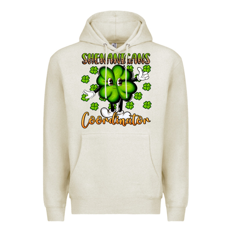 Shenanigans Coordinator St Patrick S Day Artiststas Premium Hoodie by Artiststas | Teevron