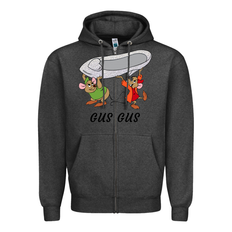 Gus Gus Cinderella Zipper Hoodie by linhVisuals | Teevron