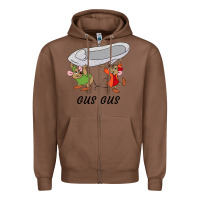 Chestnut gus gus Cinderella Zipper Hoodie - linhVisuals