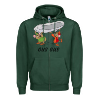 Sports Green gus gus Cinderella Zipper Hoodie - linhVisuals