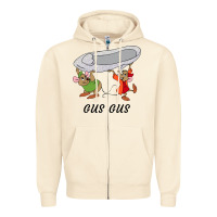 Sandshell gus gus Cinderella Zipper Hoodie - linhVisuals