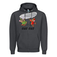 Smoke gus gus Cinderella Zipper Hoodie - linhVisuals