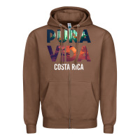 Chestnut costa rica pura vida toucan tropical surf beach vibes tank top Zipper Hoodie - linhVisuals