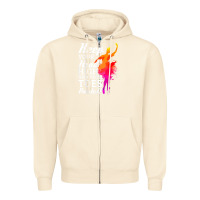 Sandshell ballet dancer keep head high toes pointed ballerina teacher Zipper Hoodie - linhVisuals