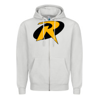 Dove Grey Robin Zipper Hoodie - linhVisuals