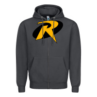 Smoke Robin Zipper Hoodie - linhVisuals