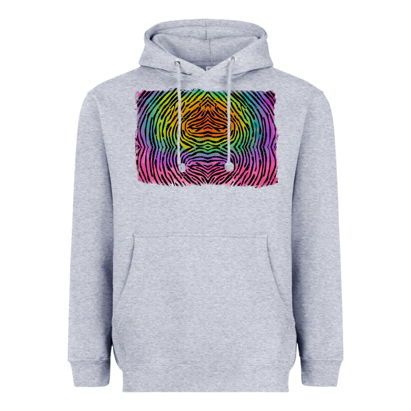 Colorful Zebra Background Heavyweight Hoodie by RanaPortraitStore | Teevron