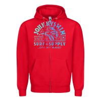 Red JOHNNYSWIM Müṡïc Cṏǹcert Zipper Hoodie - linhVisuals