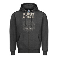 Charcoal Heather rüfus dusol LA Zipper Hoodie - linhVisuals