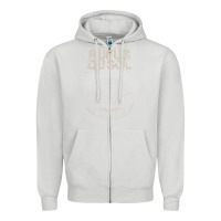 Dove Grey rüfus dusol LA Zipper Hoodie - linhVisuals