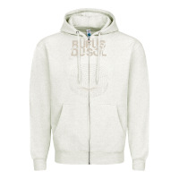 Oatmeal Heather rüfus dusol LA Zipper Hoodie - linhVisuals