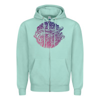 Seafoam dirty heads Zipper Hoodie - linhVisuals