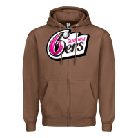 Chestnut sydney sixers Zipper Hoodie - linhVisuals