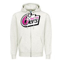 Oatmeal Heather sydney sixers Zipper Hoodie - linhVisuals