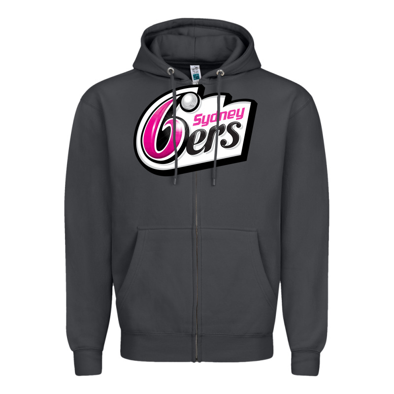 Sydney Sixers Zipper Hoodie by linhVisuals | Teevron
