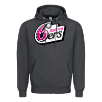 Smoke sydney sixers Zipper Hoodie - linhVisuals