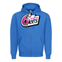 True Royal sydney sixers Zipper Hoodie - linhVisuals