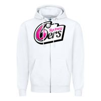 White sydney sixers Zipper Hoodie - linhVisuals