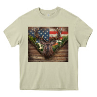 Mossy usa deer hunting Heavy Core Tee - CowGirlArtShop