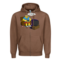 Chestnut the king of the sports Zipper Hoodie - linhVisuals