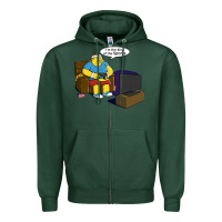 Sports Green the king of the sports Zipper Hoodie - linhVisuals