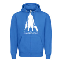 True Royal bloodborne zipped Zipper Hoodie - linhVisuals