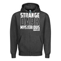 Charcoal Heather mrballen merch mr ballen Zipper Hoodie - linhVisuals