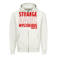 Oatmeal Heather mrballen merch mr ballen Zipper Hoodie - linhVisuals