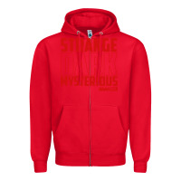 Red mrballen merch mr ballen Zipper Hoodie - linhVisuals