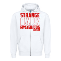 White mrballen merch mr ballen Zipper Hoodie - linhVisuals