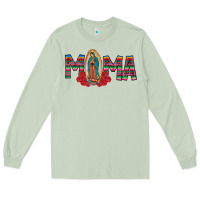 Matcha Mama Our Lady Long Sleeve Tee - CowhideDigitalArt