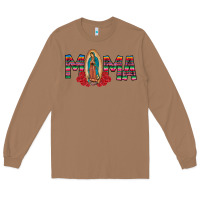 Toasted Coconut Mama Our Lady Long Sleeve Tee - CowhideDigitalArt