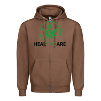 Chestnut healthcare thc marijuana cannabis medical Zipper Hoodie - linhVisuals