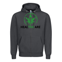 Healthcare Thc Marijuana Cannabis Medical Zipper Hoodie | Teevron