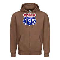 Chestnut california usa highway 395 hiking fishing climbing adventure premium Zipper Hoodie - linhVisuals