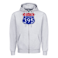Heather Grey california usa highway 395 hiking fishing climbing adventure premium Zipper Hoodie - linhVisuals