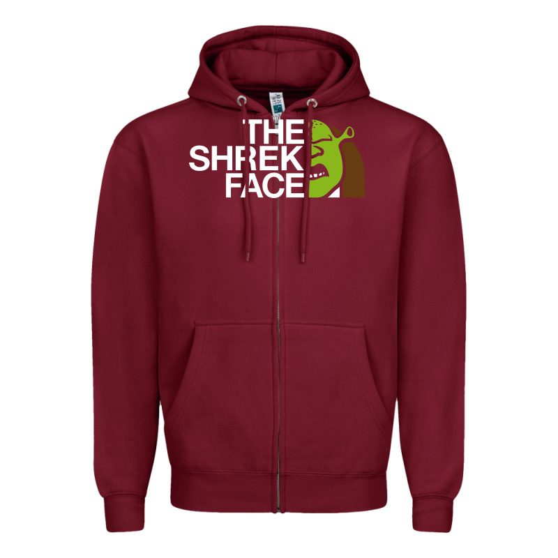 The Shrek Face Zipper Hoodie by linhVisuals | Teevron