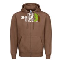 Chestnut the shrek face Zipper Hoodie - linhVisuals