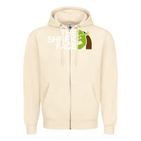 Sandshell the shrek face Zipper Hoodie - linhVisuals