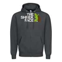 Smoke the shrek face Zipper Hoodie - linhVisuals