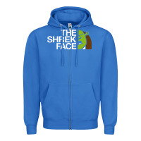True Royal the shrek face Zipper Hoodie - linhVisuals