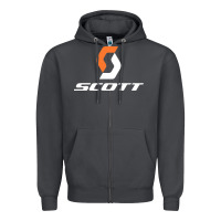 Smoke scott company bike Zipper Hoodie - linhVisuals
