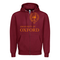 Burgundy oxford Zipper Hoodie - linhVisuals