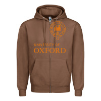 Chestnut oxford Zipper Hoodie - linhVisuals