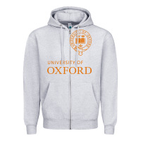 Heather Grey oxford Zipper Hoodie - linhVisuals