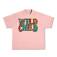 Salmon western wild child Urban Heavy Tee - Jasminsmagicworld