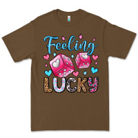 Cacao feeling lucky valentine's day olivia Premium Tee - OliviaCreatesArt